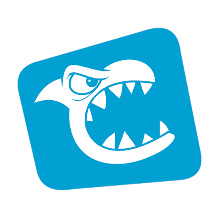 Product feed client — blue dinosaur logo